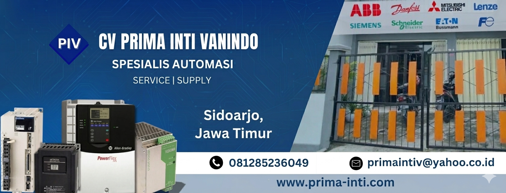 CV. Prima Inti Vanindo - Jasa Service Otomasi Industri dan Supply Part