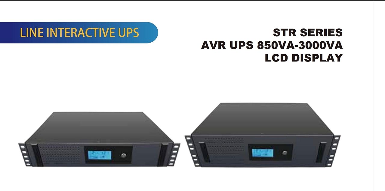 FENICE STR SERIES LCD DISPLAY RACK-MOUNT LINE INTERACTIVE UPS (850VA – 3000VA) FENICE STR SERIES LCD DISPLAY RACK-MOUNT LINE INTERACTIVE UPS (850VA – 3000VA)