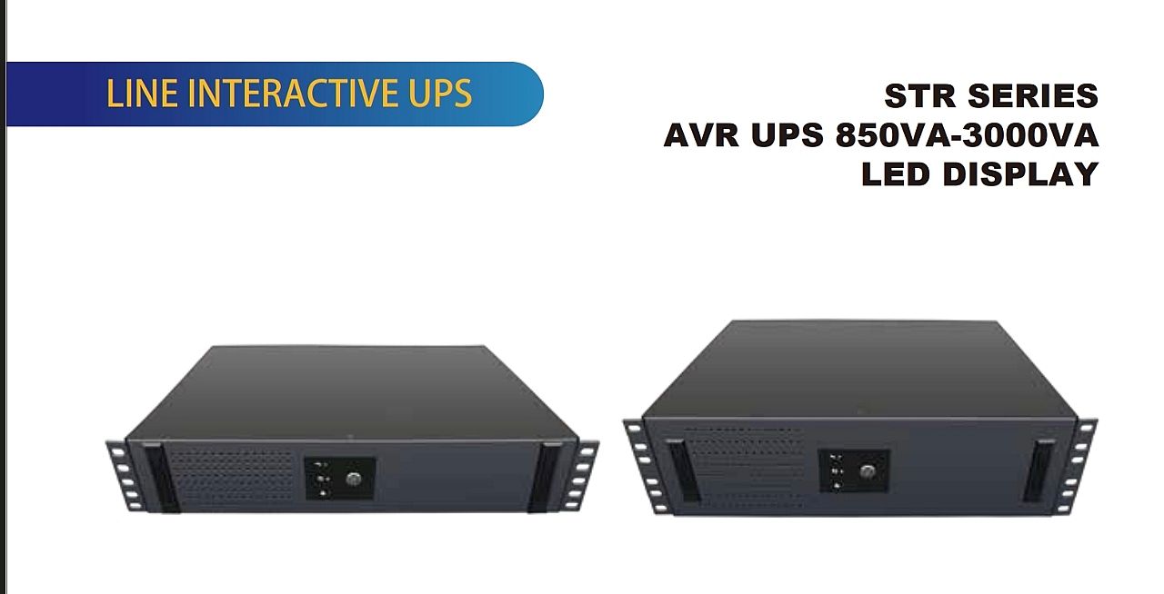 FENICE STR SERIES LED DISPLAY RACK-MOUNT LINE INTERACTIVE UPS (850VA – 3000VA) FENICE STR SERIES LED DISPLAY RACK-MOUNT LINE INTERACTIVE UPS (850VA – 3000VA)