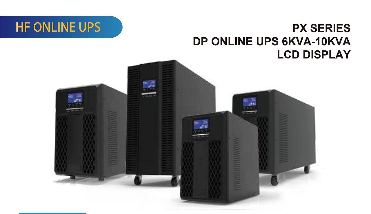 FENICE PX SERIES DP ONLINE UPS (6KVA – 10KVA) LCD DISPLAY FENICE PX SERIES DP ONLINE UPS (6KVA – 10KVA) LCD DISPLAY