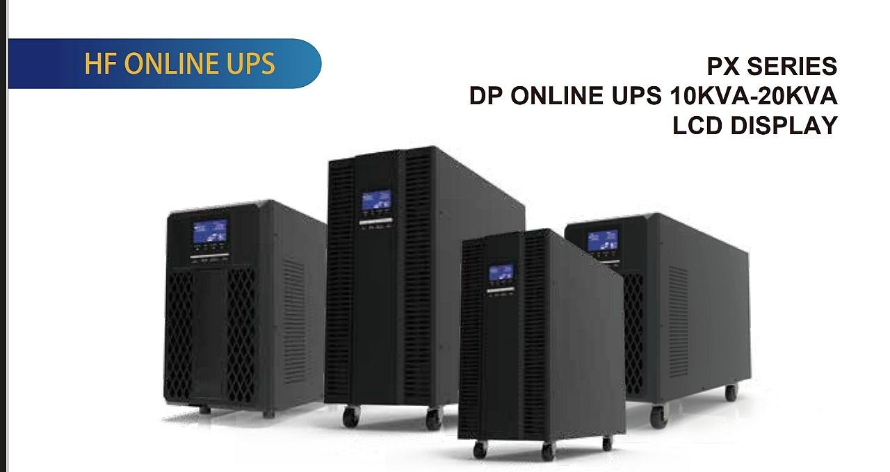 FENICE PX SERIES DP ONLINE UPS (10KVA – 20KVA) LCD DISPLAY FENICE PX SERIES DP ONLINE UPS (10KVA – 20KVA) LCD DISPLAY