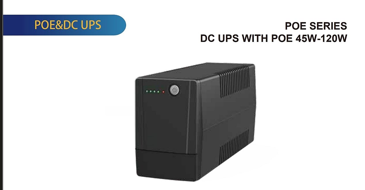 FENICE POE SERIES DC UPS WITH POE (45W – 120W) FENICE POE SERIES DC UPS WITH POE (45W – 120W)