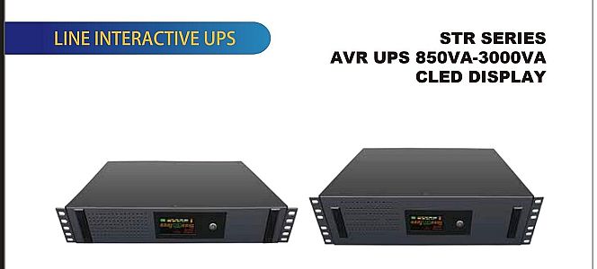 FENICE STR SERIES CLED DISPLAY RACK-MOUNT LINE INTERACTIVE UPS (850VA &ndash; 3000VA) 