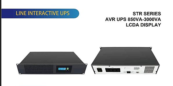FENICE STR SERIES LCDA DISPLAY RACK-MOUNT LINE INTERACTIVE UPS (850VA – 3000VA)