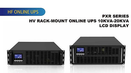 FENICE PXR SERIES HV RACK-MOUNT ONLINE UPS (10KVA &ndash; 20KVA) LCD DISPLAY 
