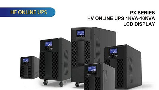 FENICE PX SERIES HV ONLINE UPS (1KVA &ndash; 10KVA) LCD DISPLAY 