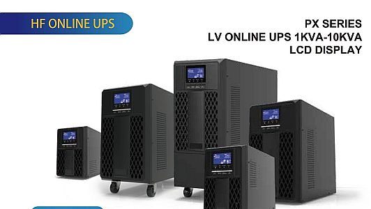 FENICE PX SERIES LV ONLINE UPS (1KVA &ndash; 10KVA) LCD DISPLAY 