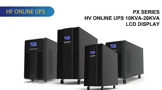 FENICE PX SERIES HV ONLINE UPS (10KVA &ndash; 20KVA) LCD DISPLAY 