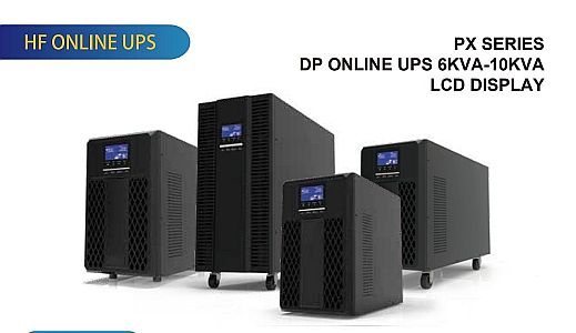 FENICE PX SERIES DP ONLINE UPS (6KVA &ndash; 10KVA) LCD DISPLAY 